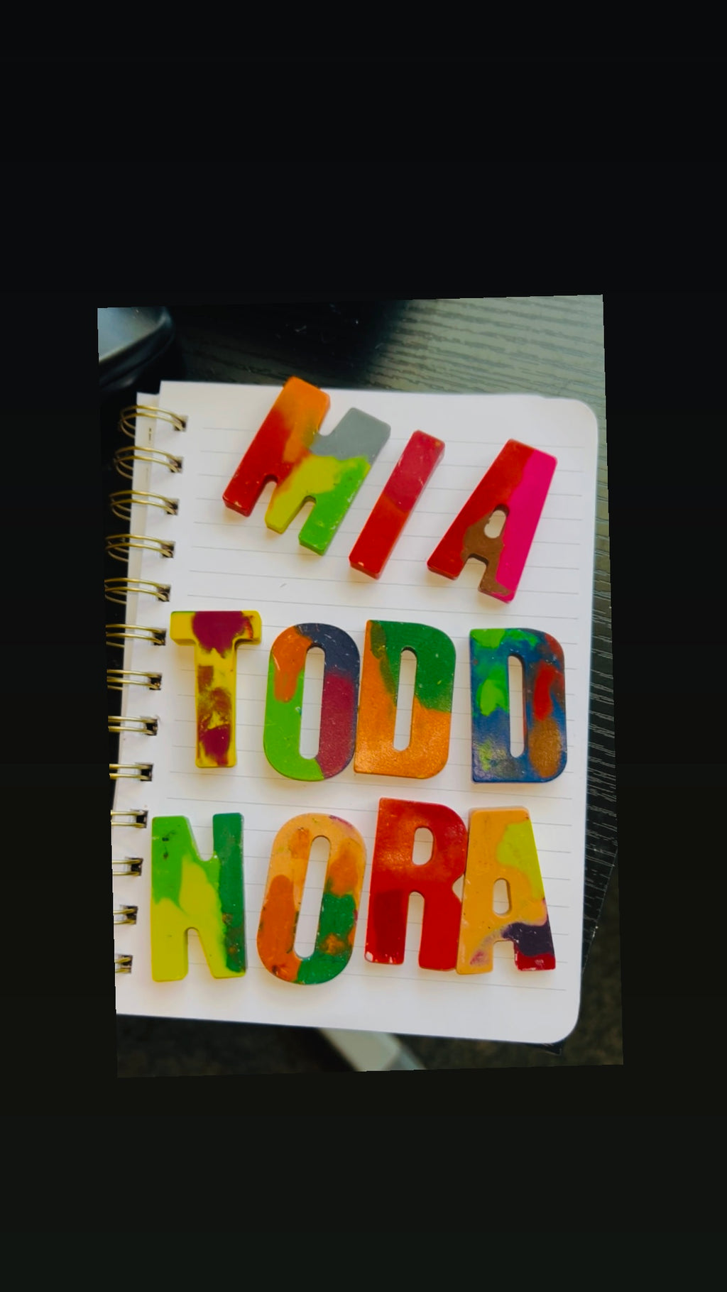 Name Crayons
