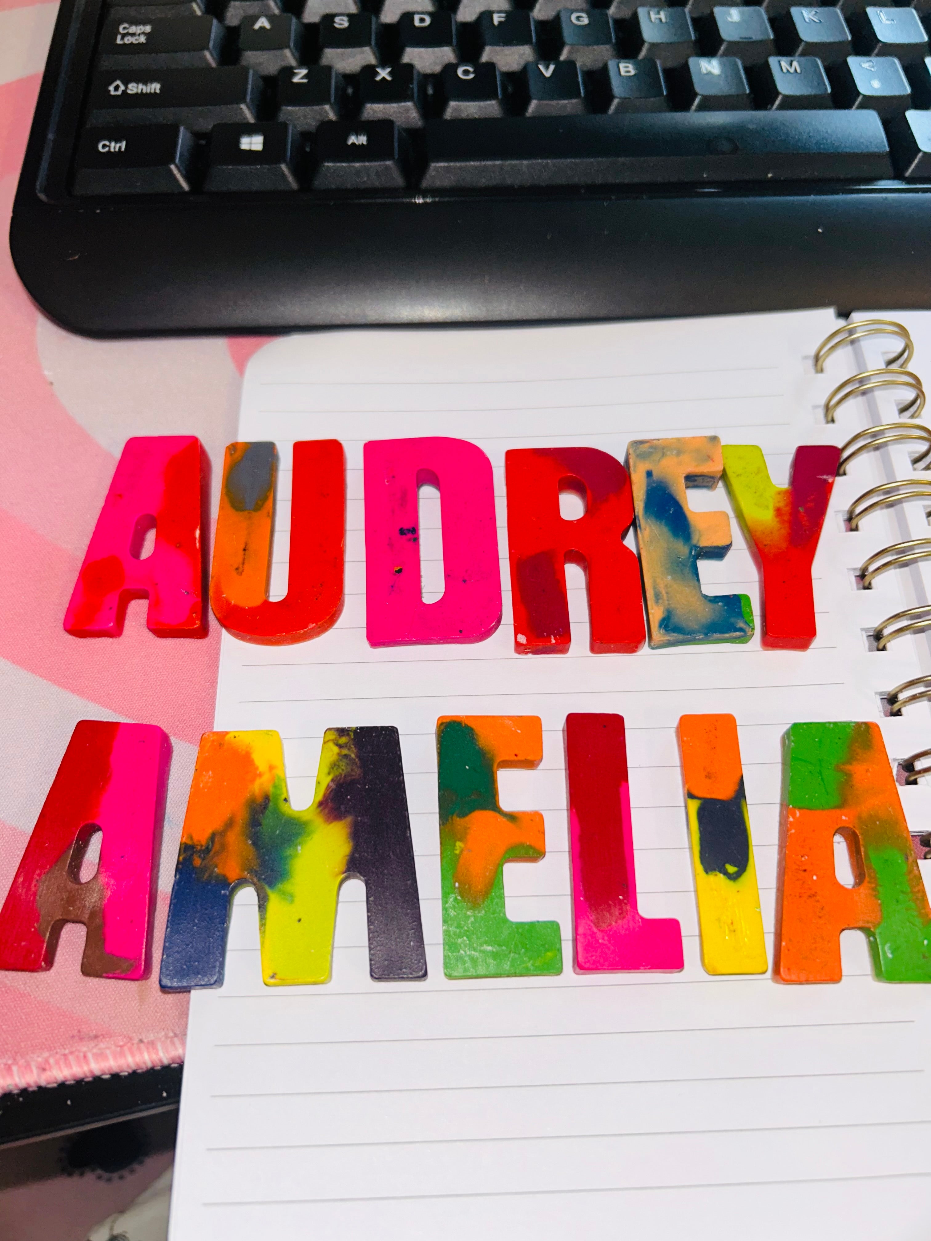 Name Crayons