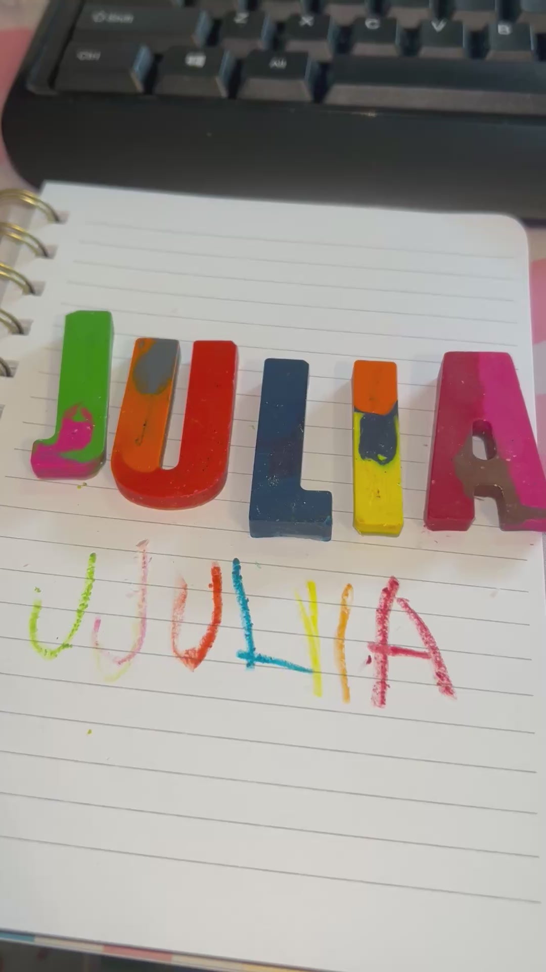 Name Crayons